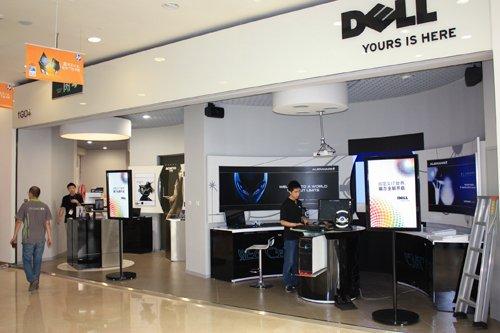 车站路星河电脑城临街DELL金钻店